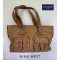 Nine West Bags | Nine West Tan Handbag With Pockets Bolso Nine West | Color: Tan | Size: Os