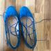 J. Crew Shoes | J Crew Blue Suede Shoes. Size 8.5 | Color: Blue | Size: 8.5