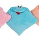 Living Puppets Handpuppe Wunschtraumkuschelmuschelkissen in der Farbe Blau aus Stoff, 40 x 40cm, W238-2