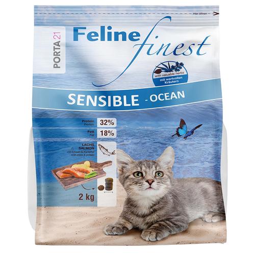 2kg Porta 21 Feline Finest Sensible Ocean Katzenfutter trocken