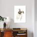 East Urban Home Fawning Pug by Wandering Laur - Gallery-Wrapped Canvas Giclée Print Canvas, Cotton | 12 H x 8 W x 0.75 D in | Wayfair