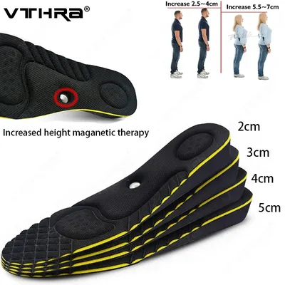 VTHRA-Semelle intérieure rehaussante invisible pour hommes et femmes l'offre elles de chaussures de