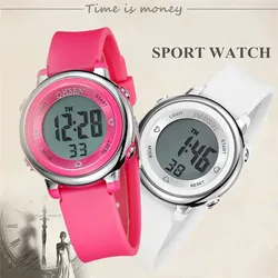 OHSEN-Montres de sport pour hommes et femmes montre numérique LED étanche montre-bracelet