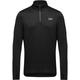 GORE WEAR Herren Everyday Thermo 1/4-Zip Herren, Größe S in Schwarz