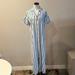 Anthropologie Dresses | Anthropologie Brand New Condition Blue And White Stripes Maxi Dress! | Color: Blue/White | Size: Xs