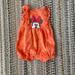 Disney One Pieces | Peach Colored 0/3 M One Piece Body Suite By Disney Baby | Color: Orange | Size: 0-3mb