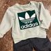 Adidas Matching Sets | Adidas Sweatshirt And Jeans Outfit Set 9-12m | Color: Blue/Green | Size: 9-12mb