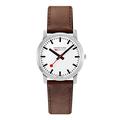 Mondaine Herren Analog Quartz Uhr mit Leder Armband A6383035011SBG