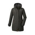 Parka G.I.G.A. DX BY KILLTEC "GW 6 WMN PRK" Gr. 42, grün (dunkelgrün) Damen Jacken Parkas