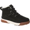Wanderschuh THE NORTH FACE "W SIERRA MID LACE WP", Gr. 41, schwarz, Leder, sportlich, Schuhe, wasserdicht und wärmend