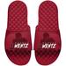 Men's ISlide Carson Wentz Red NFLPA Tonal Pop Slide Sandal