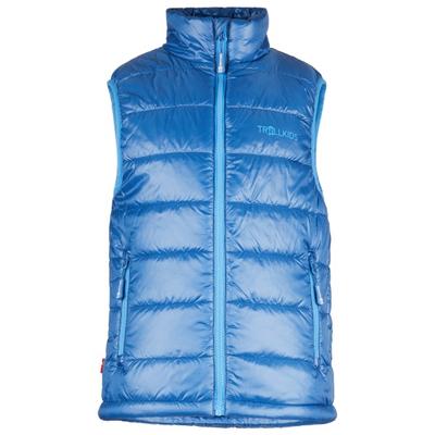 Trollkids - Kids Trondheim Vest - Kunstfaserweste Gr 98 blau Image
