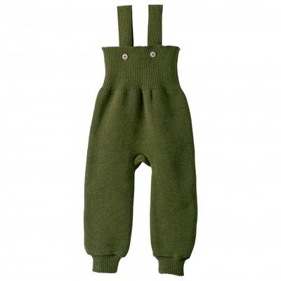 disana - Kid's Strick-Trägerhose - Overall Gr 98/104 oliv