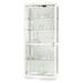 Howard Miller® Bradington III Curio Cabinet Wood/Glass in Brown/White | 82 H x 36 W x 17 D in | Wayfair 680677