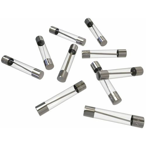 10 Feinsicherungen 30A Ampere 6,35×32 mm Schmelzsicherungen USA Glassicherungen 5A – 50A