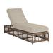 Summer Classics Newport 81.5" Long Reclining Single Chaise w/ Cushions Wicker/Rattan | 12.875 H x 27.75 W x 81.5 D in | Outdoor Furniture | Wayfair