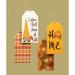 Trinx Fall Hanging Tag Sign Wood in Brown | 8.25 H x 4.25 W x 0.25 D in | Wayfair 129B584E7FEE4680B7B6DB99B3F87312