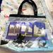 Disney Bags | Disney Vintage Travel Theme Minnie Mouse Tote Bag | Color: Blue | Size: Os