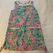 Lilly Pulitzer Dresses | Lilly Pulitzer Girls Size 10 Pink/Green Dress | Color: Green/Pink | Size: 10g