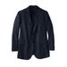 Men's Big & Tall KS Signature 2-Button Classic Blazer by KS Signature in Black Twill (Size 62)