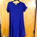 Lularoe Dresses | Lularoe High Low Dress | Color: Blue/Purple | Size: Xs