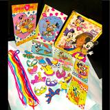 Disney Toys | Disney Vintage 90s Minnie N Me Sewing Activity Set W/Original Box By Colorforms | Color: Pink/Yellow | Size: Box Size 12”X14”X1.5”