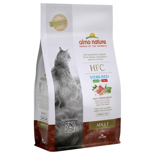 1,2kg Almo Nature HFC Adult Sterilized Rind Katzenfutter trocken