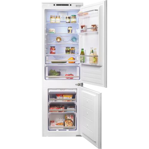 E (A bis G) AMICA Einbaukühlgefrierkombination Kühlschränke weiß Kühl-Gefrierkombinationen