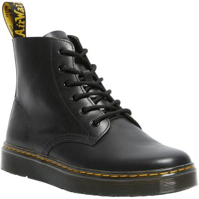 Schnürboots DR. MARTENS "6 Tie Boot THURSTON CHUKKA", Herren, Gr. 44, schwarz, Leder, casual, Schuhe, mit 6-Loch-Schnüru