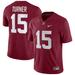 Men's Nike Dallas Turner Crimson Alabama Tide NIL Replica Football Jersey