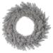 The Holiday Aisle® Artificial Fir Wreath Traditional Faux in Gray | 48 H x 48 W in | Wayfair 98C529C8584D409BAEE683CB82929394