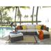 Hokku Designs Daltan 5 Piece Sectional Seating Group w/ Sunbrella Cushions in Brown | Outdoor Furniture | Wayfair E7CEA4B195F1410787980ECA4F24E412