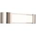 Melrose 4"H x 22"W 1-Light Linear Bath Bar in Brushed Nickel