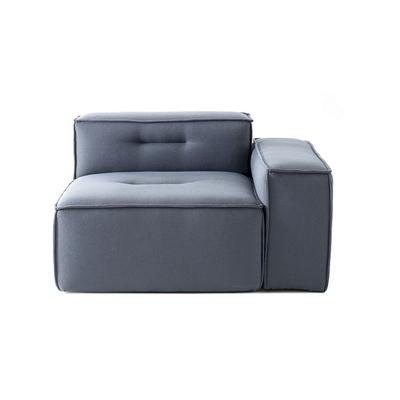 Sitting Bull »numberONE« Sofa Grundelement rechts Armlehne niedrig PG3 MICHELANGELO 618 grau Image