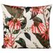 Smithsonian Classic Coneflowers Velvet Throw Pillow