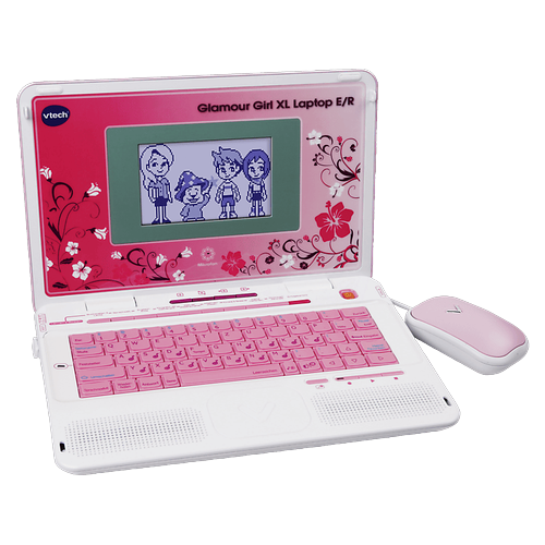VTECH Glamour Girl XL Laptop E/R Laptop, Pink/Rosa