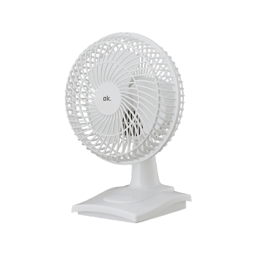 OK. OTF 153 W Tischventilator Weiß (17 Watt)