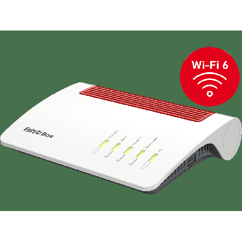 AVM FRITZ!Box 7590 AX (Wi-Fi 6) VDSL/ADSL Wi-Fi 6 WLAN-Mesh-Router 2400 Mbit/s