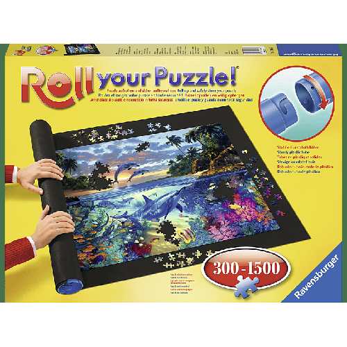 RAVENSBURGER Roll your Puzzle!, Puzzlerolle Puzzle Rolle Mehrfarbig