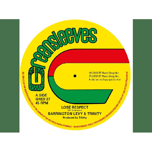 Barrington / Trinity Levy - Lose Respect (Externded Version) (Vinyl)