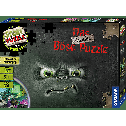 KOSMOS Story Puzzle: Das kleine böse Puzzle Mehrfarbig