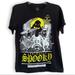 Disney Tops | Disney Seriously Spooky Nightmare Before Christmas Halloween Tee Shirt | Color: Black/Yellow | Size: S