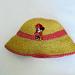 Disney Accessories | Disney Straw Minnie Mouse Hat | Color: Red/Tan | Size: Os