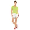 Poloshirt "Poloshirt", Damen, Gr. 44, grün (kiwi), 95% Baumwolle, 5% Elasthan, B.C. BEST CONNECTIONS BY HEINE, unifarben, Kurzarm, Shirts