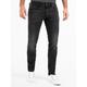 Slim-fit-Jeans PEAK TIME "Mailand" Gr. 33, Länge 34, grau (dunkelgrau) Herren Jeans 5-Pocket-Jeans