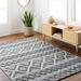 Yuka 2'6" x 8' Cottage Natural Gray/Black White/Dark Gray/Eggplant/Multi Brown/Ivory/Charcoal/Light Slate Runner - Hauteloom