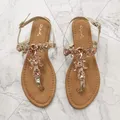 Sandales à biscuits pour femmes chaussures simples et confortables décontractées à la mode été