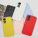 Coque arrière en silicone souple TPU pour Xiaomi Redmi Note 11S coque de téléphone jaune rose