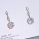 Boucles d'oreilles en forme de goutte d'eau pour femme bijoux de luxe élégants longs pendants