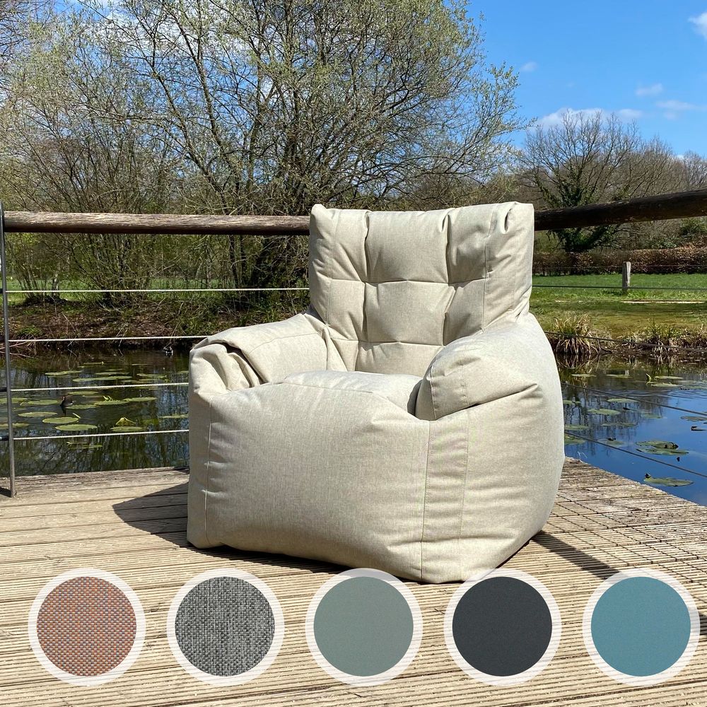 Sitting Bull »ZAPP« Outdoor Sessel XL PG1 MIAMI 014 smoke